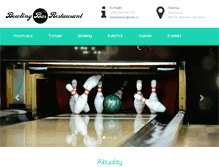 Tablet Screenshot of bowlingjablonec.cz
